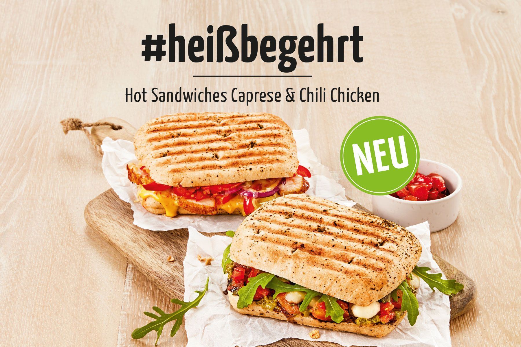 #heißbegehrt – unsere neuen Hot Sandwiches!