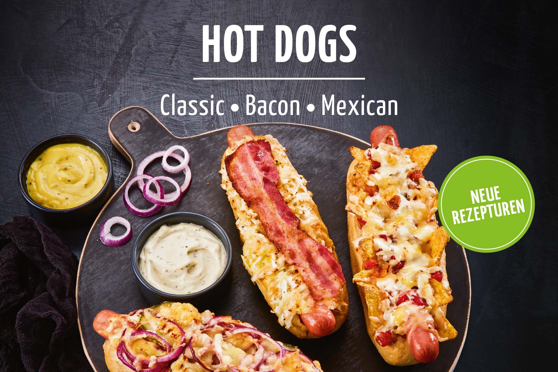 # Hot Dogs: jetzt mit neuen Rezepturen und Varianten
